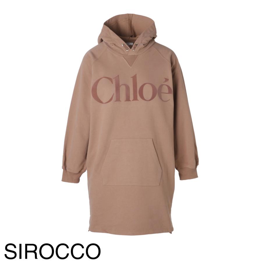 クロエ Chloe パーカ フーディ KIDS キッズ ガールズ 大きいサイズあり レディース c20618-31c-siroccoの画像