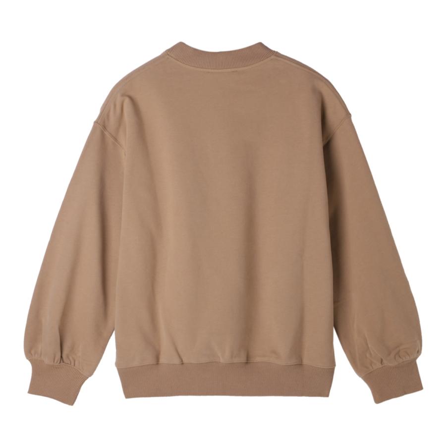 クロエ Chloe スウェットシャツ KIDS キッズ ガールズ 大きいサイズあり ブラウン レディース c20649-31c-siroccoの画像