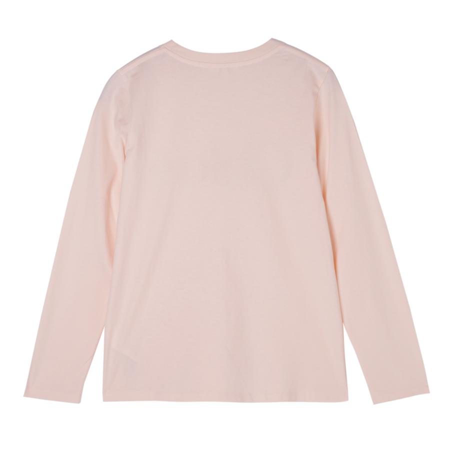 クロエ Chloe クルーネック 長袖Tシャツ KIDS キッズ ガールズ 大きいサイズあり レディース c20650-46j-petalpinkの画像