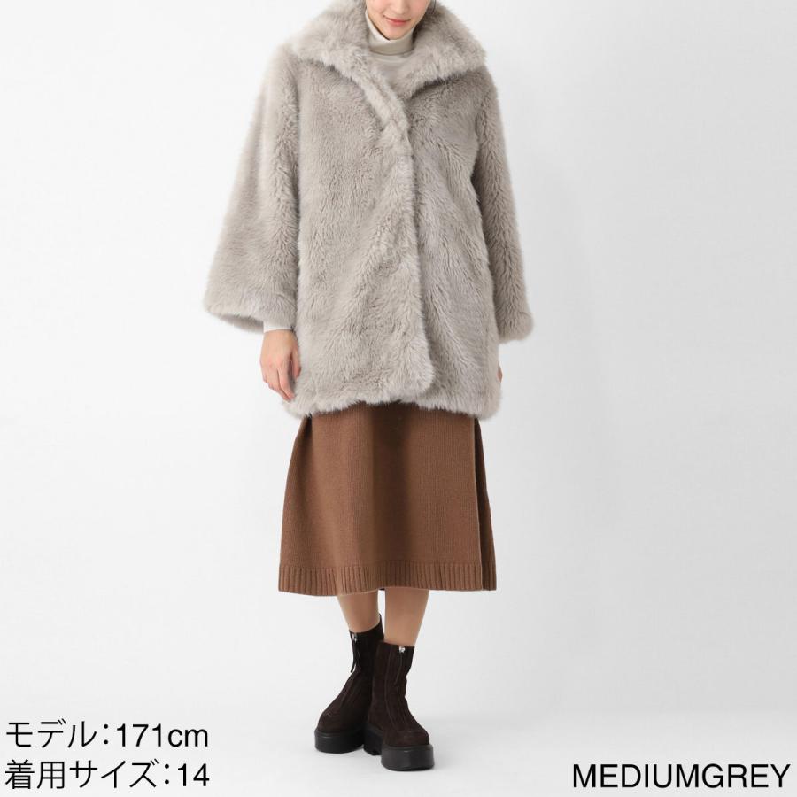 Chloe（クロエ） ファーコート KIDS キッズ ガールズ グレー