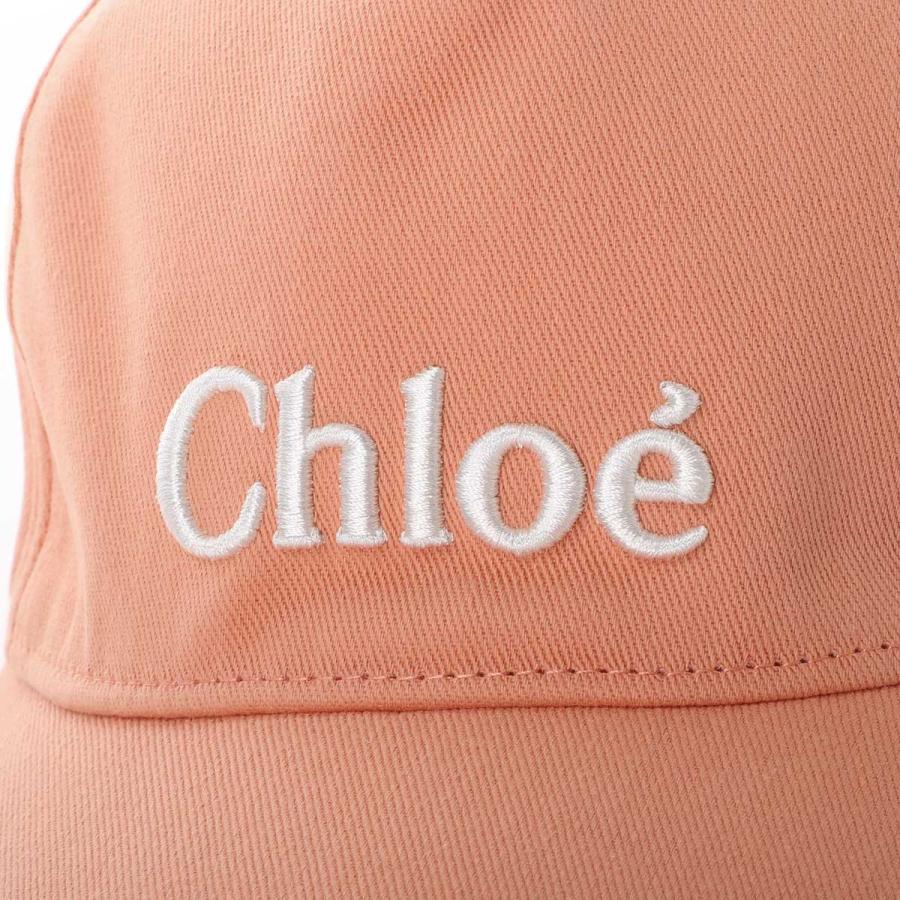 Chloe（クロエ） ベースボールキャップ コットン ロゴ刺繍 帽子 KIDS
