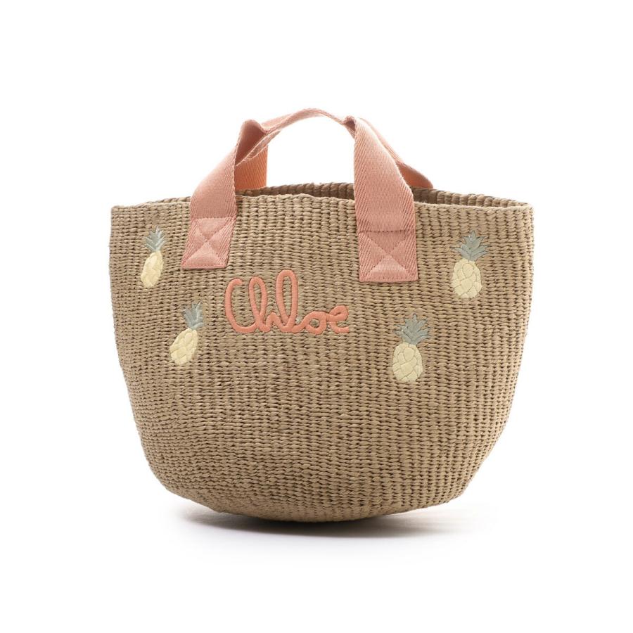 新品同様✨ クロエ ミフコ Chloe Mifuko かごバッグ レザー Chloe（クロエ） ハンドバッグ Chloe x Mifuko ミフコ コラボ