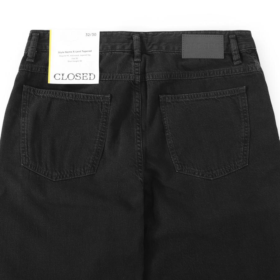 CLOSED（クローズド） ジップフライジーンズ X-Lent Tapered ブラック