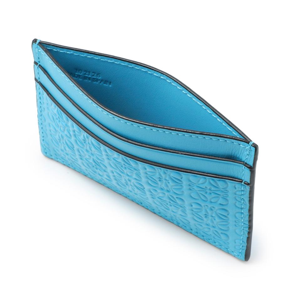 LOEWE（ロエベ） カードケース ブルー レディース c499322x01-5620