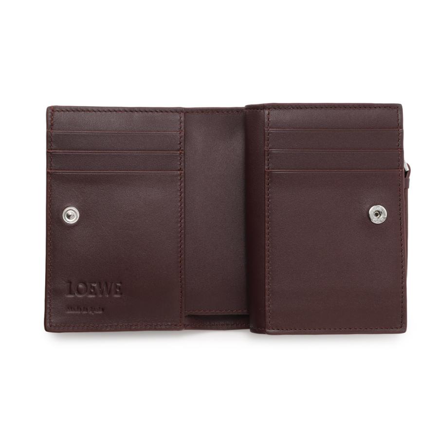244 極上美品 LOEWE ロエベ 2つ折り財布 ロエベ LOEWE LOEWE 二つ折り財布 KNOT COMPACT CEM1CWZX01 （5679
