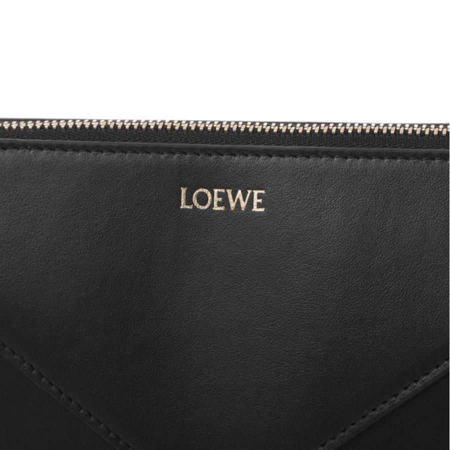 LOEWE（ロエベ） ショルダーバッグ 2WAY PUZZLE FOLD POUCH ブラック