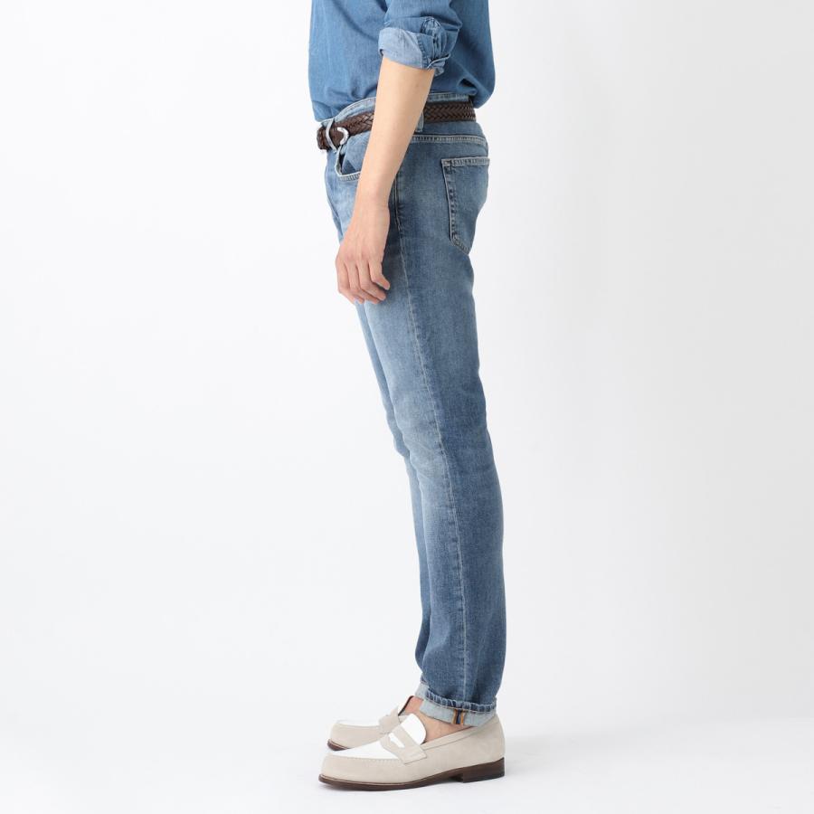 ピーティートリノデニム PT TORINO DENIM ジップフライジーンズ SWING SUPERSLIM FIT ブルー メンズ c5dp05z0-ca4840-ml34の画像