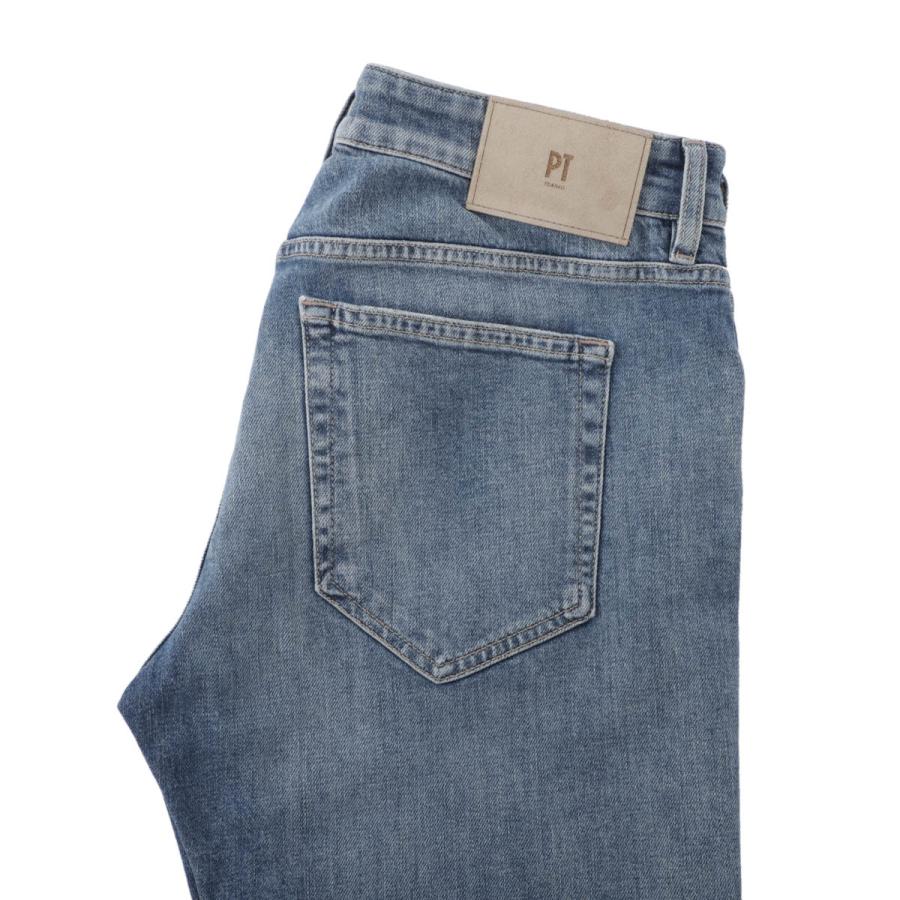 ピーティートリノデニム PT TORINO DENIM ジップフライジーンズ SWING SUPERSLIM FIT ブルー メンズ c5dp05z0-ca4840-ml34の画像