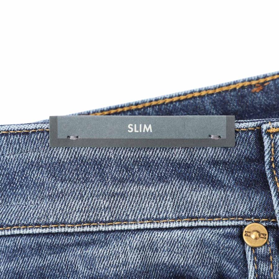 ピーティートリノデニム PT TORINO DENIM ジップフライジーンズ SWING SUPERSLIM FIT ブルー メンズ c5dp05z0-im5810-mi14の画像
