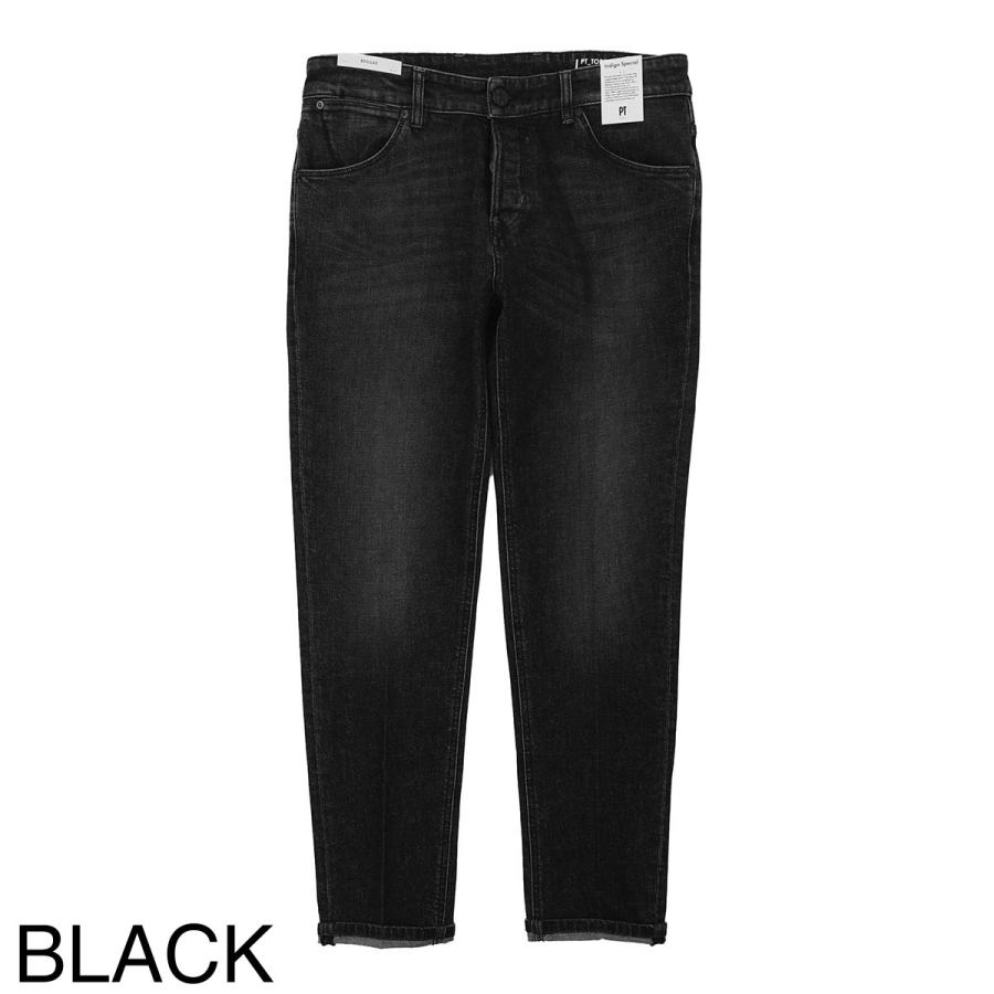 新品 PT TORINO ジーンズ RAGGAE 美脚テーパード黒 メンズW34 PT TORINO ピーティートリノデニム PT TORINO DENIM ボタンフライ