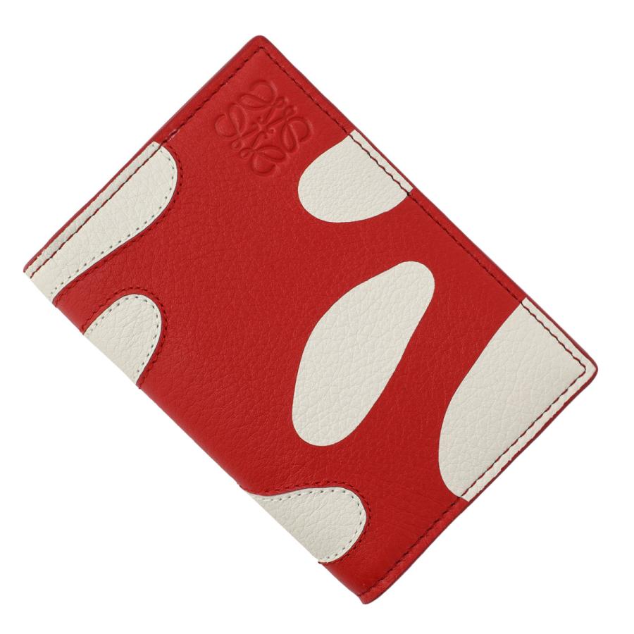 LOEWE ロエベ カードケース BIFOLD CARDHOLDER MUSHROOM レッド メンズ  