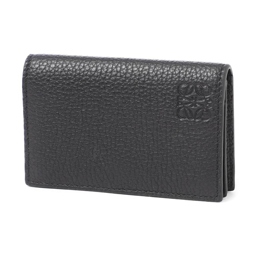 LOEWE（ロエベ） カードケース 名刺入れ ブラック メンズ c660m97x02