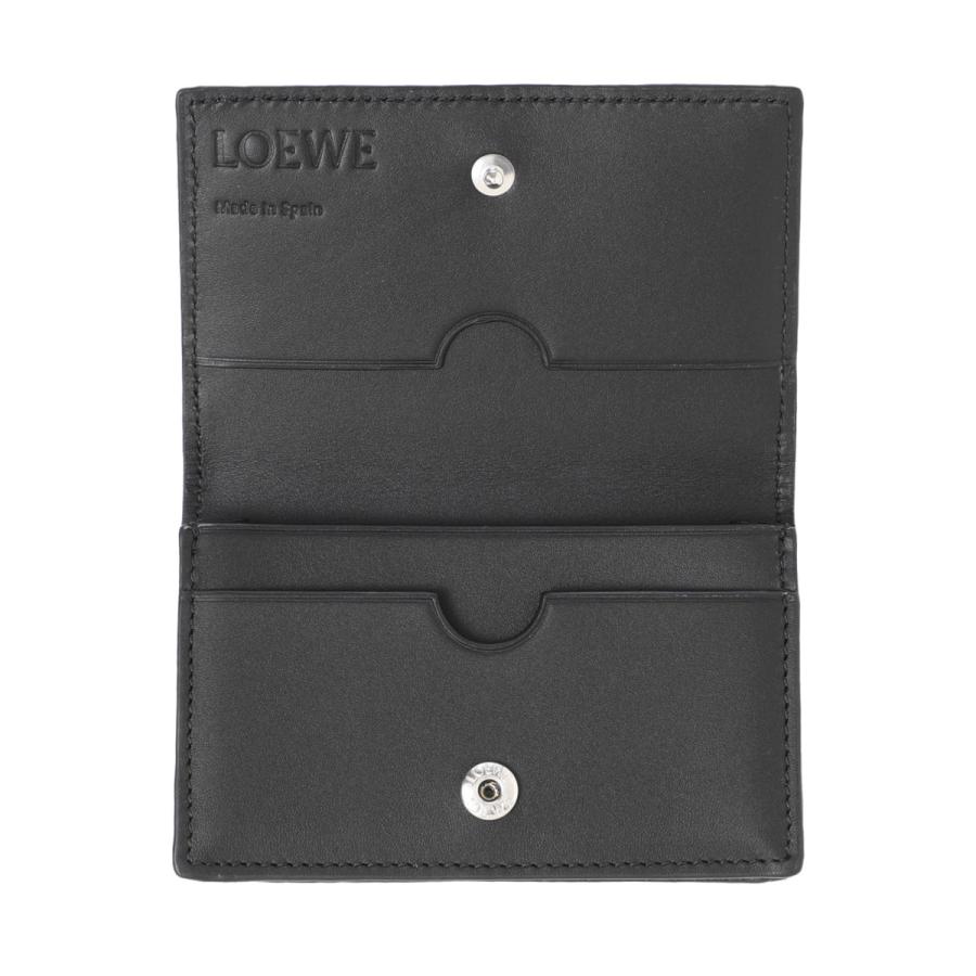 LOEWE ロエベ カードケース 名刺入れ ブラック メンズ c660m97x02-1100 