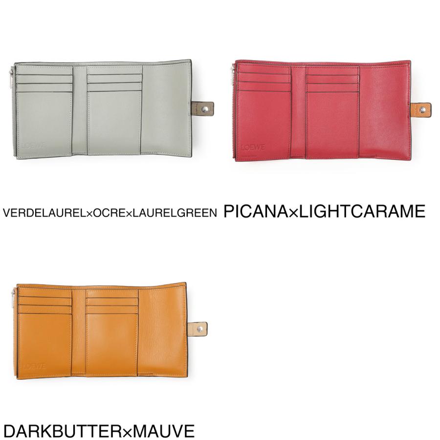 LOEWE ロエベ 3つ折り財布 小銭入れ付き SMALL VERTICAL WALLET LOEWE ロエベ 3つ折り財布 小銭入れ付き SMALL VERTICAL WALLET