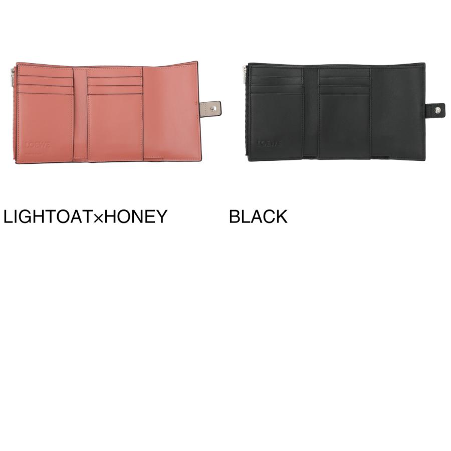 10,000円値下げロエベ LOEWE SMALLVERTICAL WALLET LOEWE（ロエベ） LOEWE 3つ折り財布 小銭入れ付き SGC SMALL VERTICAL