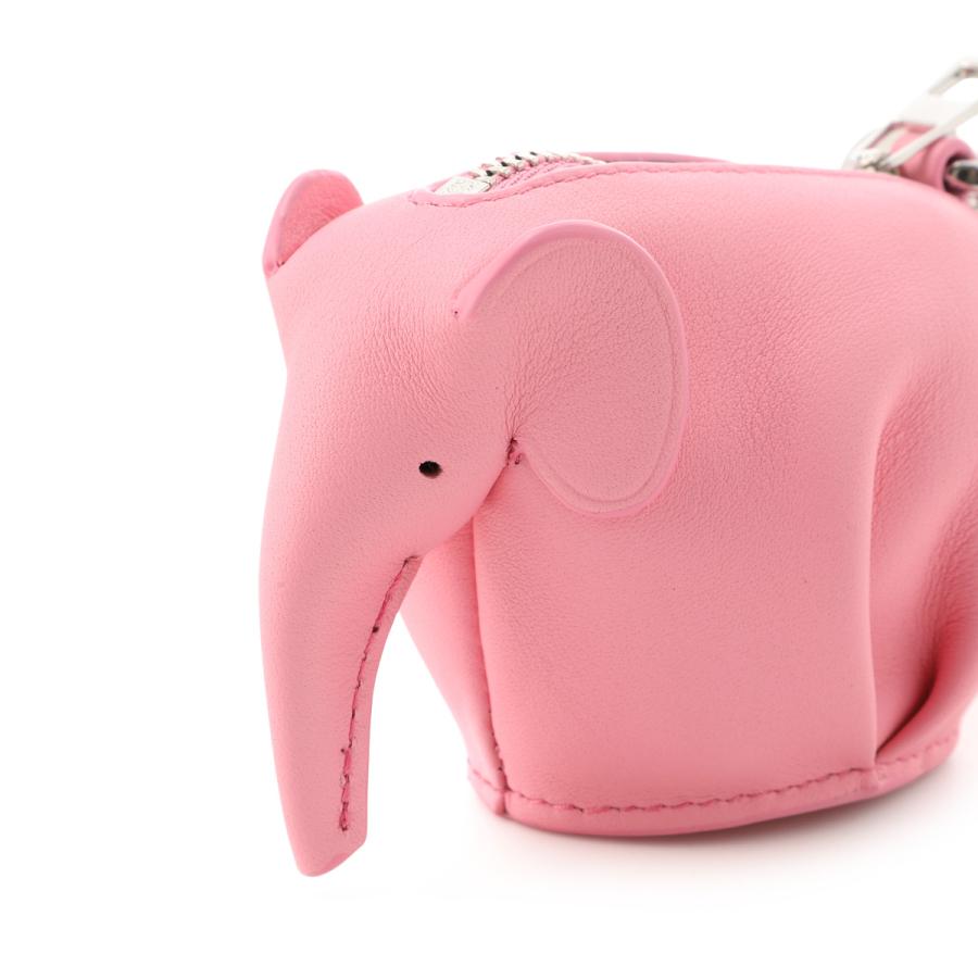 ロエベ LOEWE キーチャーム ELEPHANT CHARM バッグチャームモチーフ ピンク レディース c880n96x12-3900の画像