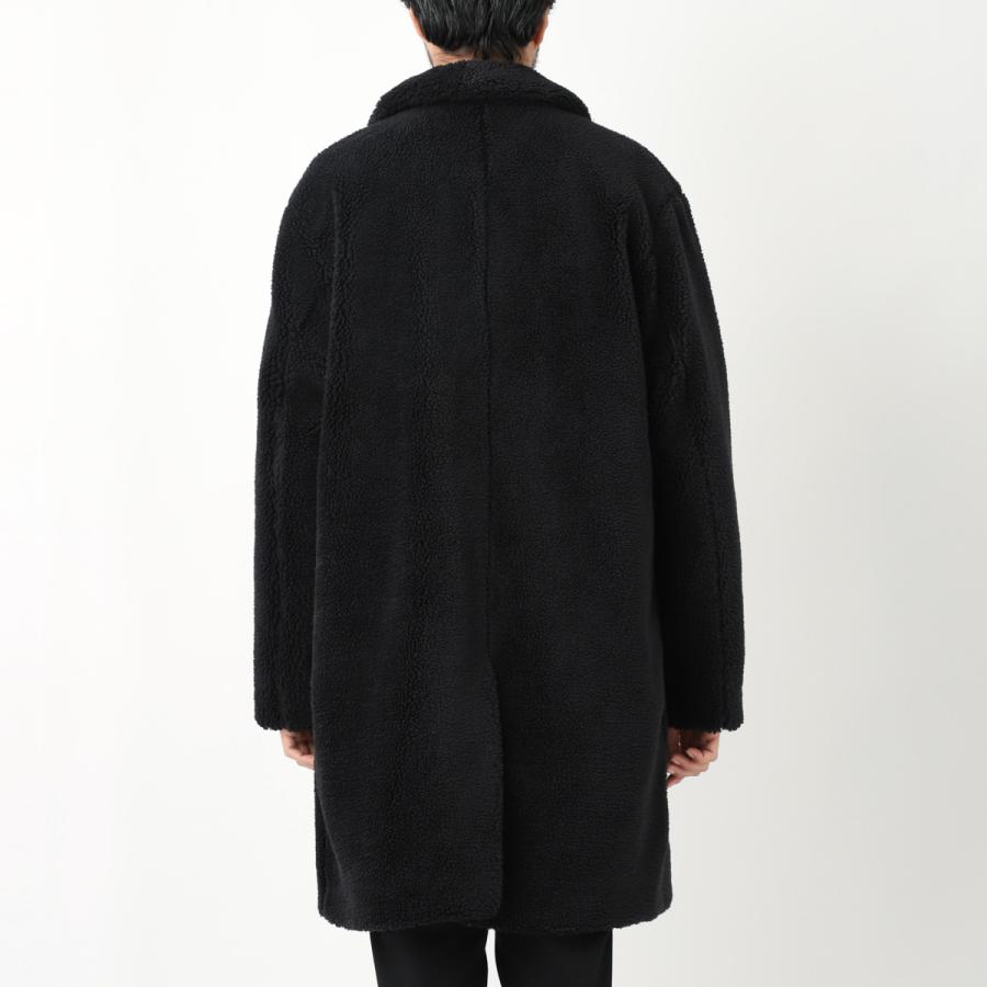 HERNO（ヘルノ） シングルコート ボアコート 大きいサイズあり ブラック メンズ ca000162u-12536-9300 : モダン ...