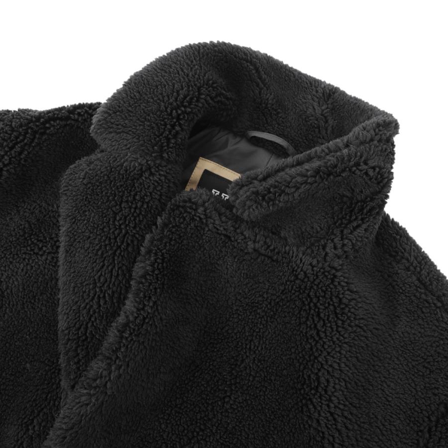 HERNO（ヘルノ） シングルコート ボアコート 大きいサイズあり ブラック メンズ ca000162u-12536-9300 : モダン ...