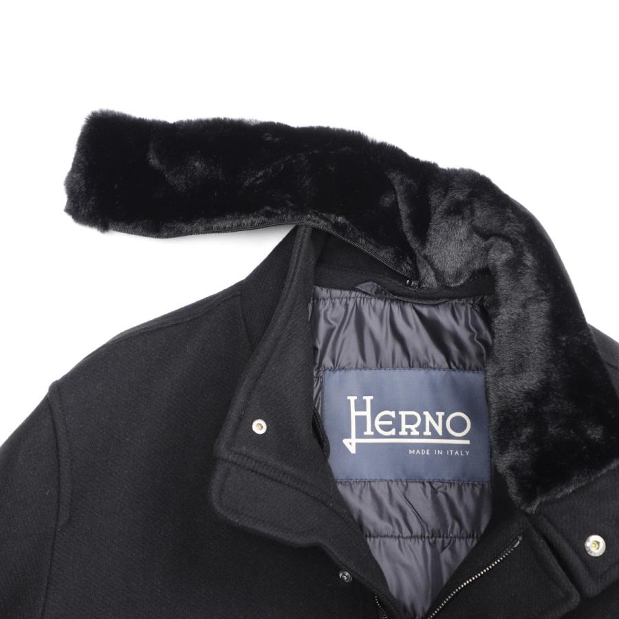美品◼︎HERNO◼︎コート|バージンウール100%|42|9号|Mサイズ HERNO（ヘルノ） ライナー付き コート HERNO COAT 大きいサイズあり