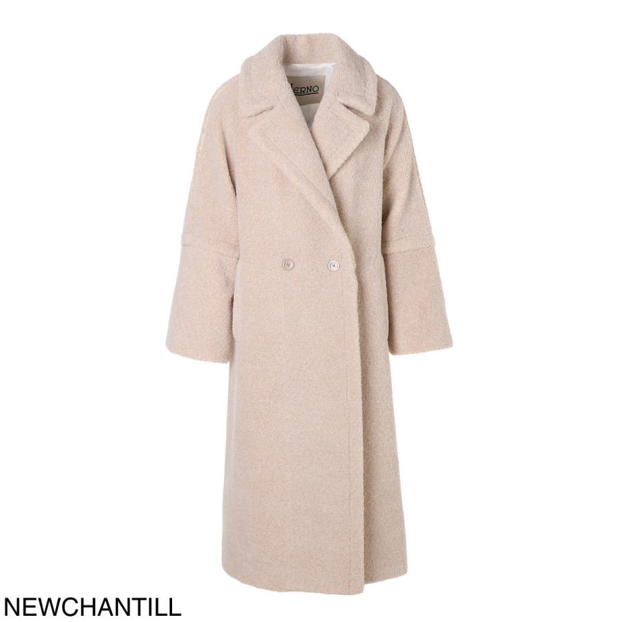 HERNO（ヘルノ） ロングコート MELANGE TEDDY メランジテディコート
