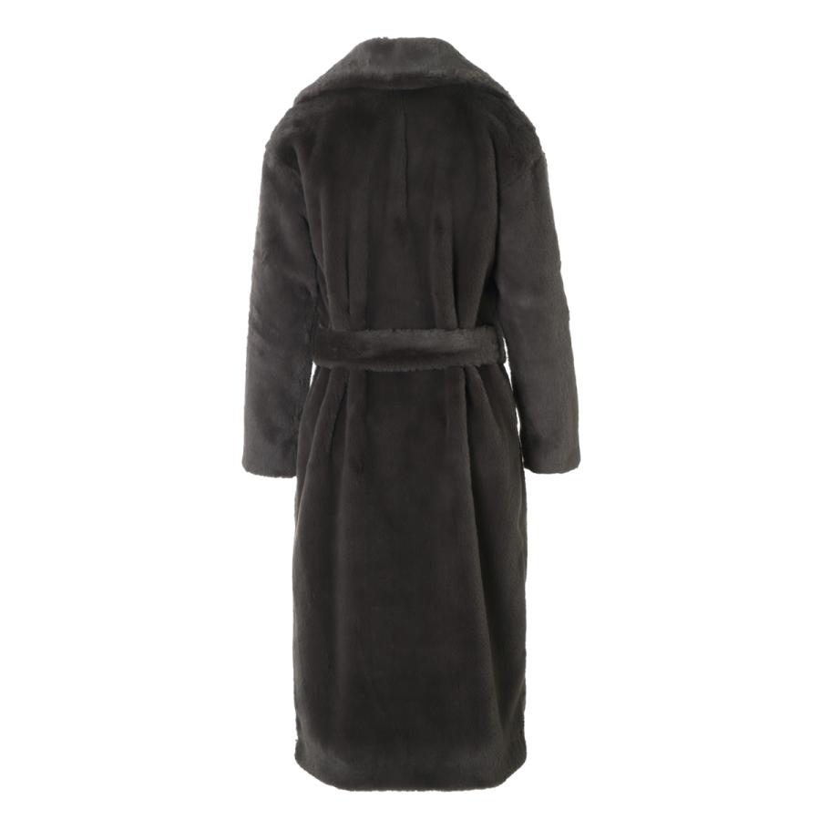 HERNO（ヘルノ） ロングコート COAT IN SOFT ALTERNATIVE FUR ファー