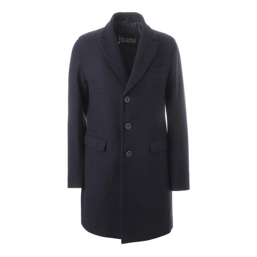 【極美品】ヘルノ HERNO ライナー付き コート／ネイビー52（XL） HERNO（ヘルノ） ライナー付き コート HERNO COAT 大きいサイズあり