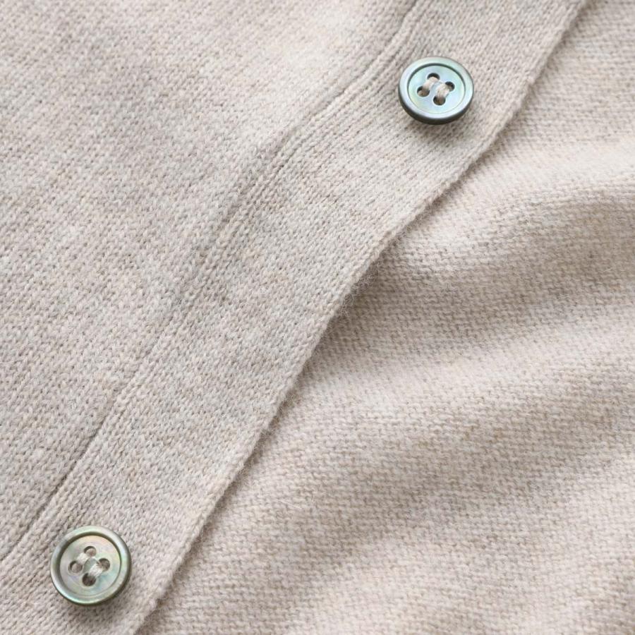 フィリッポ デ ローレンティス FILIPPO DE LAURENTIIS 長袖ニットシャツ CAMICIA ML LANA CASHMERE 大きいサイズあり ベージュ メンズ ca1ml-wc12r-081の画像