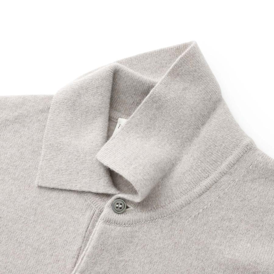 フィリッポ デ ローレンティス FILIPPO DE LAURENTIIS 長袖ニットシャツ CAMICIA ML LANA CASHMERE 大きいサイズあり ベージュ メンズ ca1ml-wc12r-081の画像
