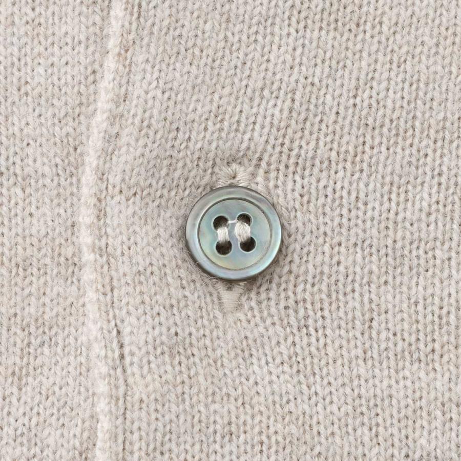フィリッポ デ ローレンティス FILIPPO DE LAURENTIIS 長袖ニットシャツ CAMICIA ML LANA CASHMERE 大きいサイズあり ベージュ メンズ ca1ml-wc12r-081の画像