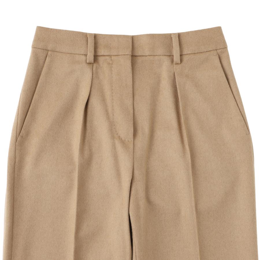 マックスマーラ Max Mara ウールパンツ CARBONE ブラウン レディース carbone-2521136072600-001の画像