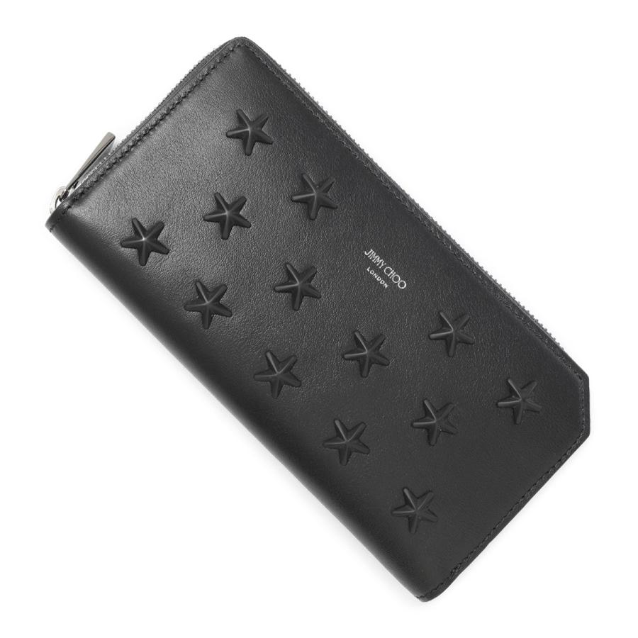 JIMMY CHOO ジミーチュウ ラウンドファスナー長財布 小銭入れ付き  
