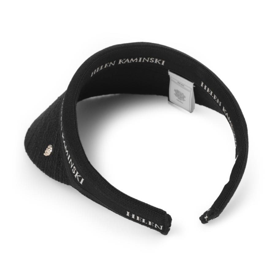 ヘレンカミンスキー HELEN KAMINSKI サンバイザー Carter ブラック