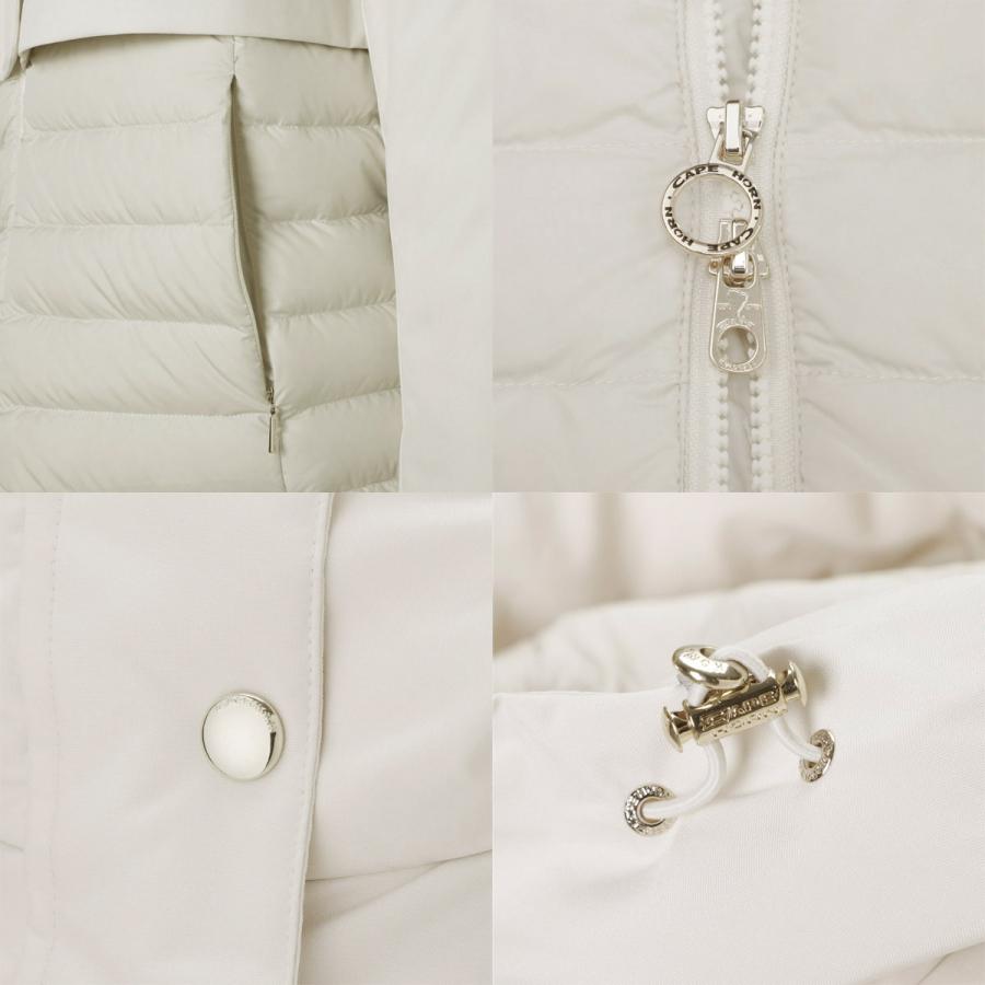 CAPE HORN CASABLANCA ダウンジャケット 40 ホワイト CAPE HORN(ケープホーン)のCASABLANCA通販 | 集英社HAPPY PLUS STORE