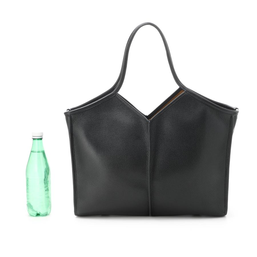 ヘリュー HEREU トートバッグ CALELLA SQUARED MEDIUM GRAINY カレラ ブラック メンズ casqmglwba25-blackの画像
