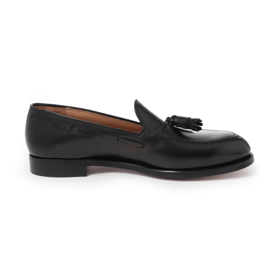 クロケット&ジョーンズ CROCKETT&JONES タッセルローファー CAVENDISH2 キャベンディッシュ2 大きいサイズあり ブラック メンズ cavendish-calf-blackの画像