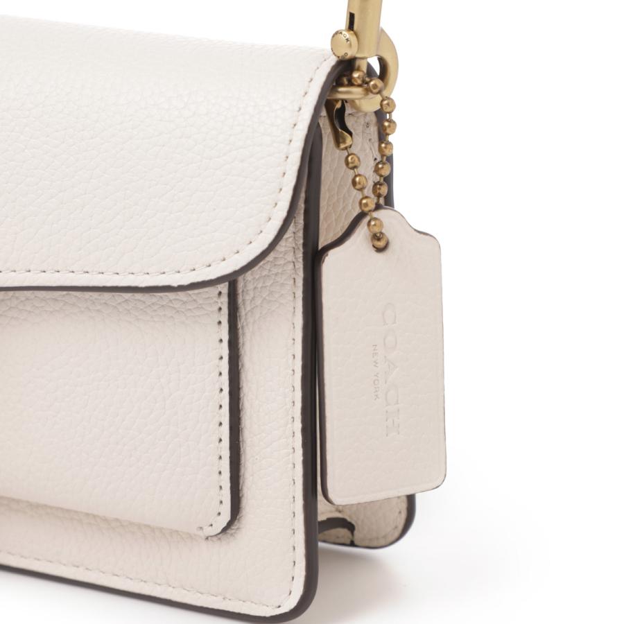 COACH ホワイトクラッチバッグ coach パーティーバッグ ミニバッグ