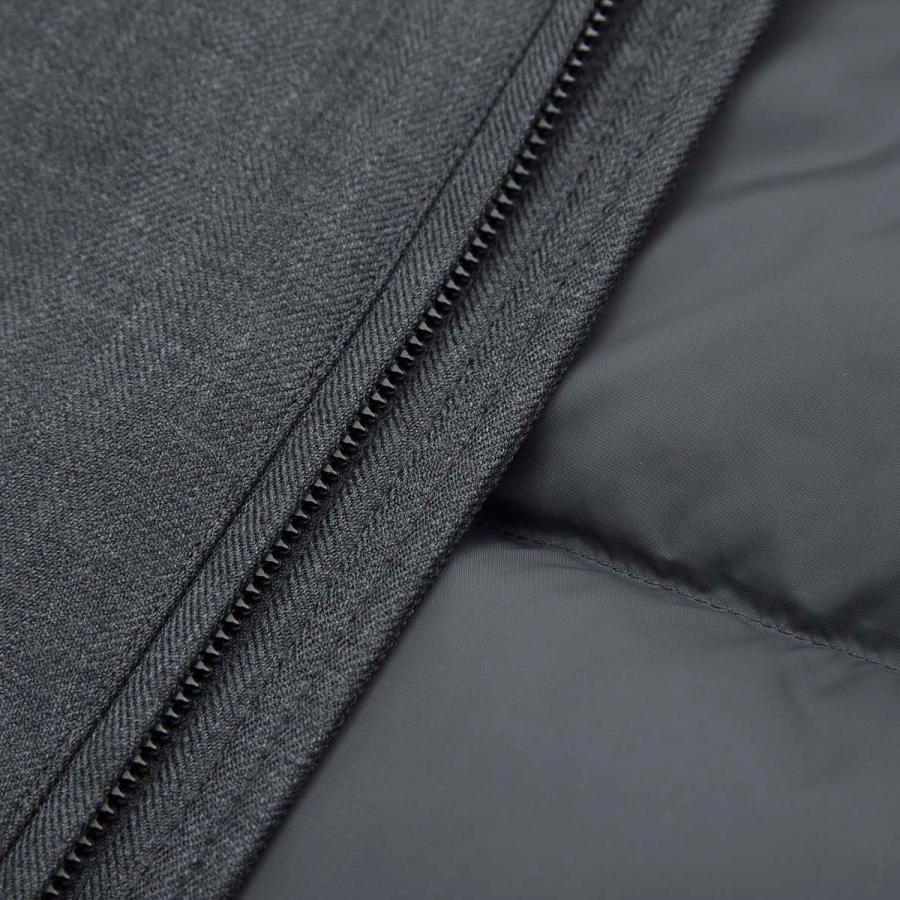 ASPESI アスペジ ダウンジャケット TECHNO WOOL JACKET グレー メンズ