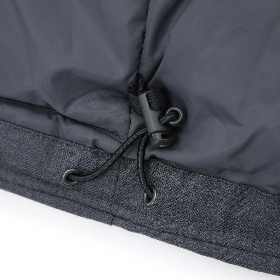 ASPESI アスペジ ダウンジャケット TECHNO WOOL JACKET グレー メンズ