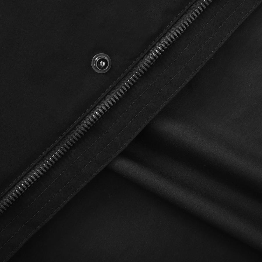アスペジ ASPESI ワックスコーティング ジャケット DRY WAX COTTON JACKET ドライワックスコットン シャツジャケット ブラック メンズ cg70-d070-10241の画像