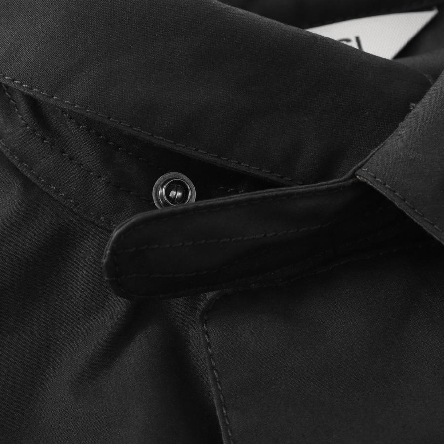 アスペジ ASPESI ワックスコーティング ジャケット DRY WAX COTTON JACKET ドライワックスコットン シャツジャケット ブラック メンズ cg70-d070-10241の画像