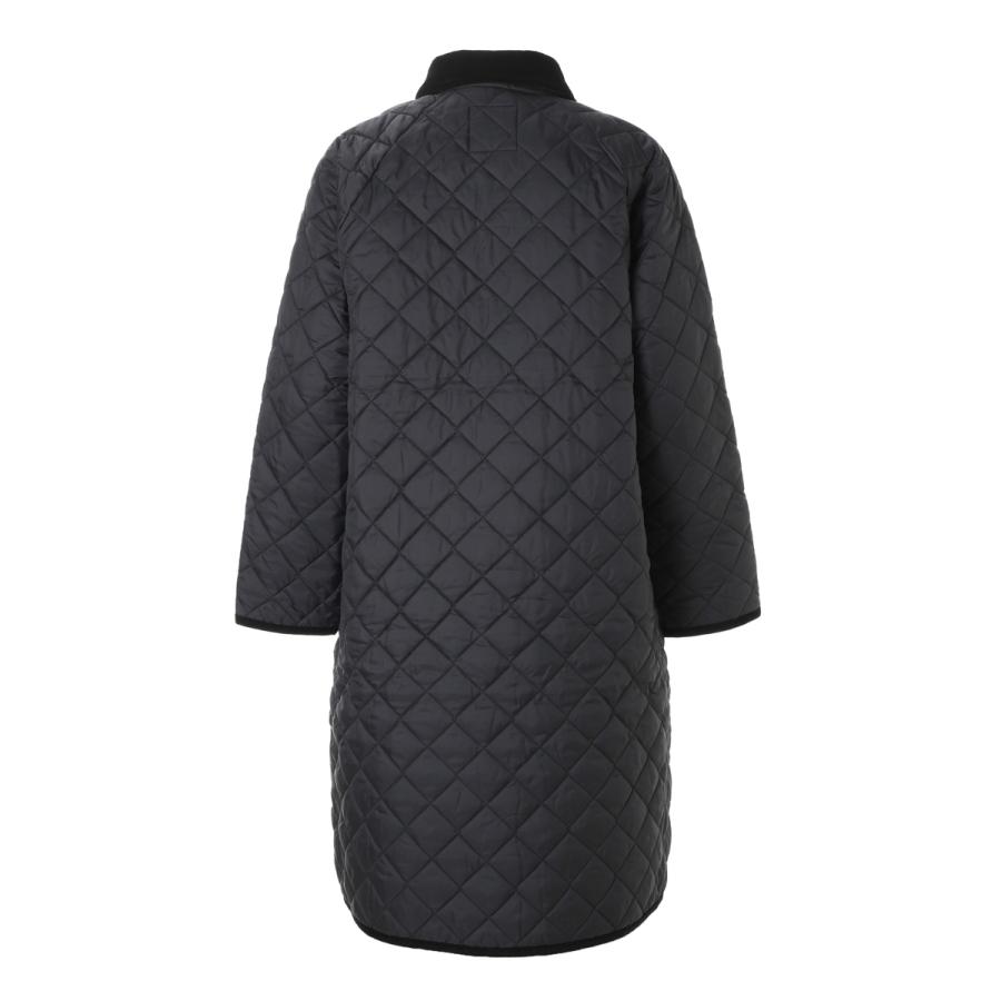 【未使用】 LAVENHAM　 切り替えキルティングコート 　黒 未使用】 LAVENHAM 切り替えキルティングコート 黒