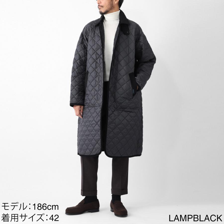 ラベンハム キルティングロングコート オフホワイト Lサイズ キズなし LAVENHAM（ラベンハム） キルティングコート Chantry チャントリー
