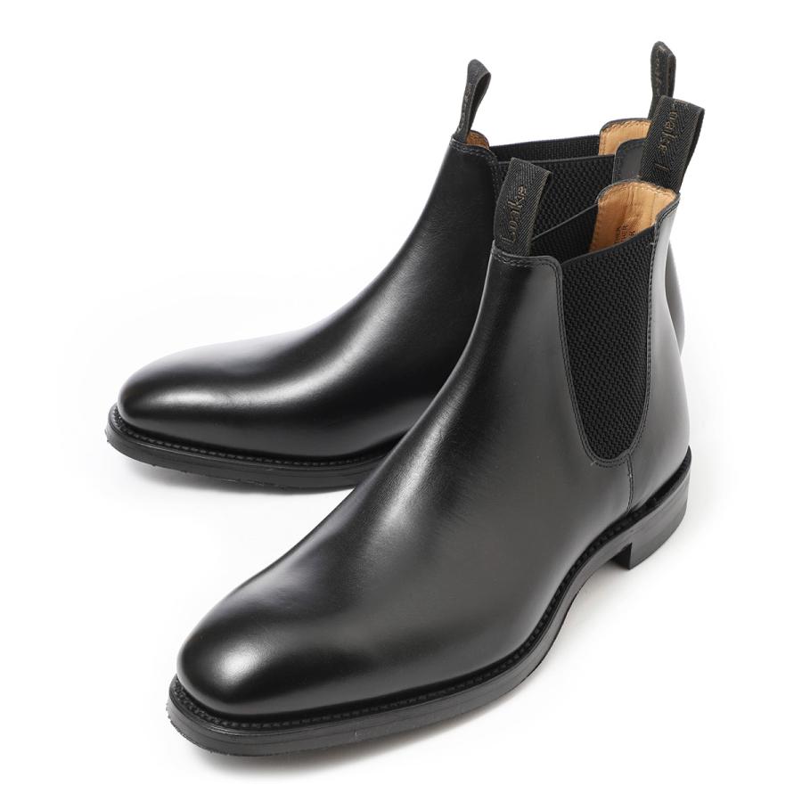 Loake ローク チェルシーブーツ CHATSWORTH BR Gフィット ラスト
