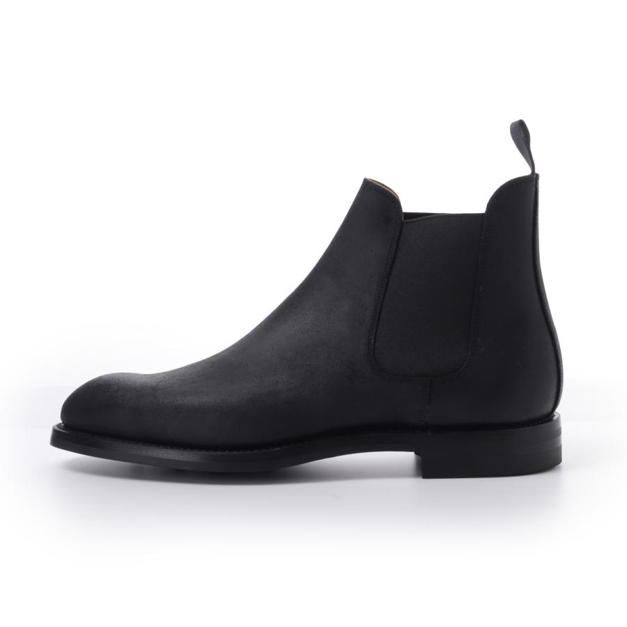 クロケット&ジョーンズ CROCKETT&JONES サイドゴアブーツ CHELSEA 5 チェルシーブーツ 大きいサイズあり ブラック メンズの画像