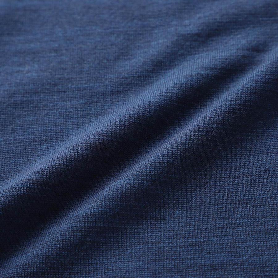 ジョンスメドレー JOHN SMEDLEY タートルネック ニット CHERWELL エクストラファインメリノウール 30ゲージ STANDARD FIT メンズ cherwell-indigoの画像