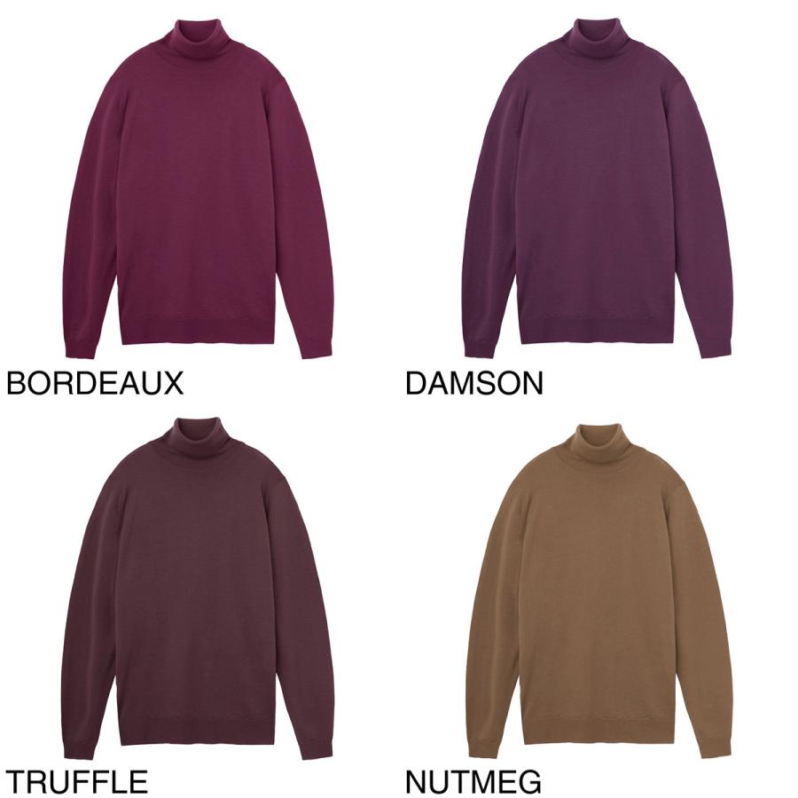 JOHN SMEDLEY ジョンスメドレー タートルネック ニット CHERWELL 