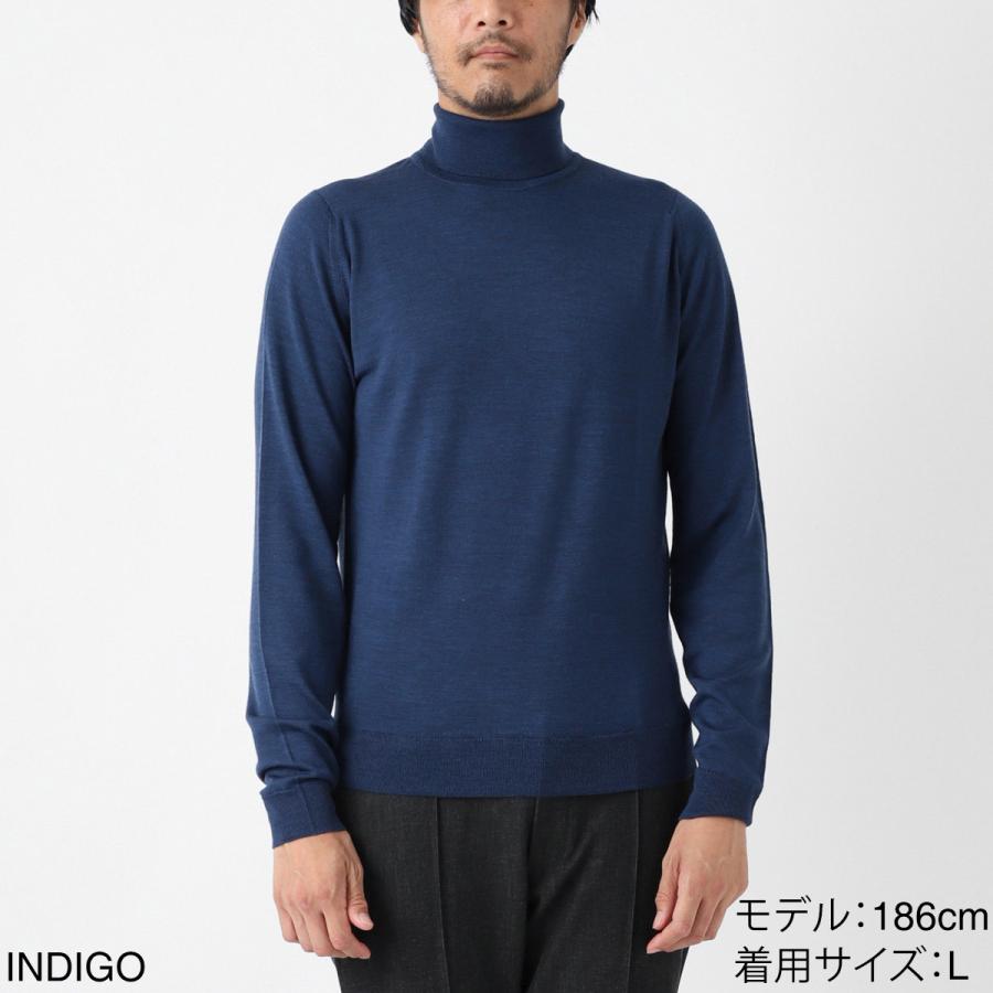 ジョンスメドレー JOHN SMEDLEY タートルネック ニット CHERWELL 