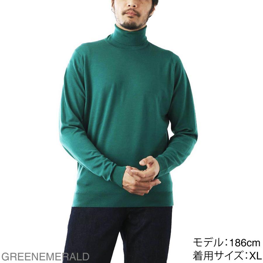 ジョンスメドレー JOHN SMEDLEY タートルネック ニット CHERWELL 