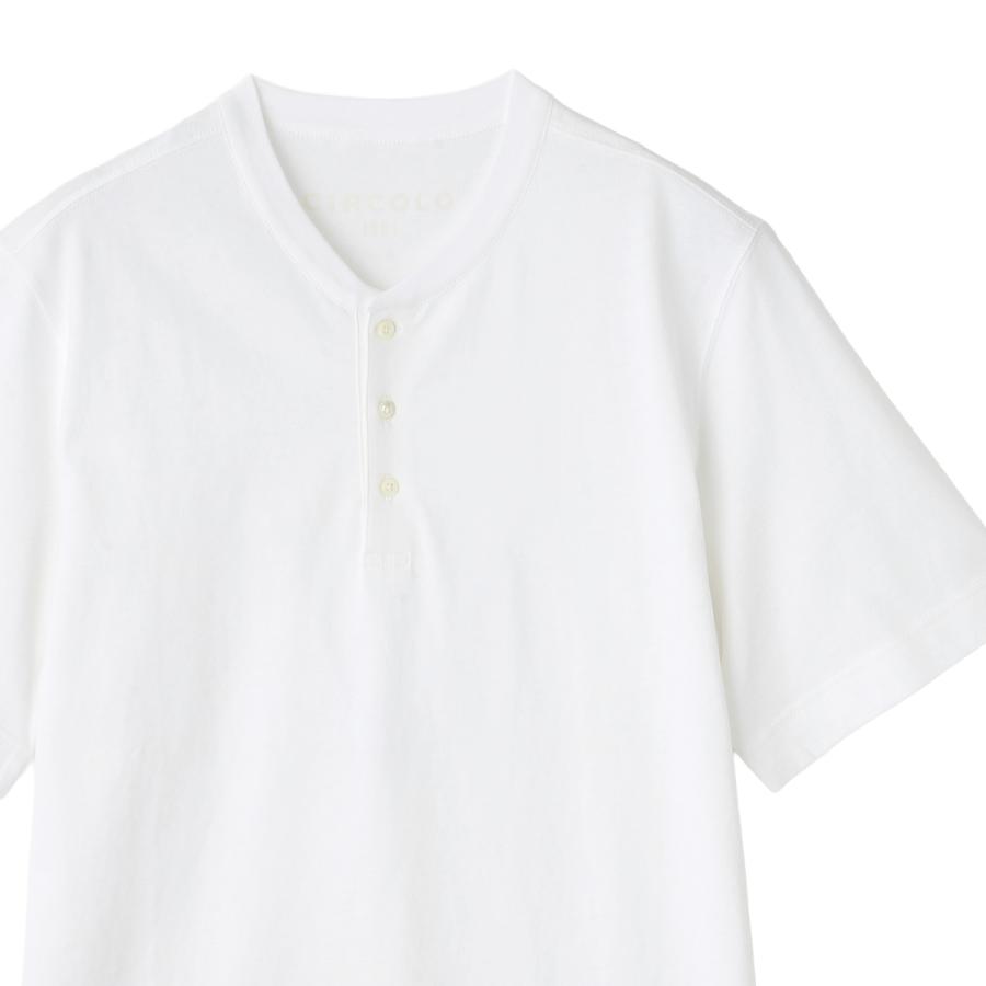 CIRCOLO 1901（チルコロ 1901） チルコロ ヘンリーネック Tシャツ