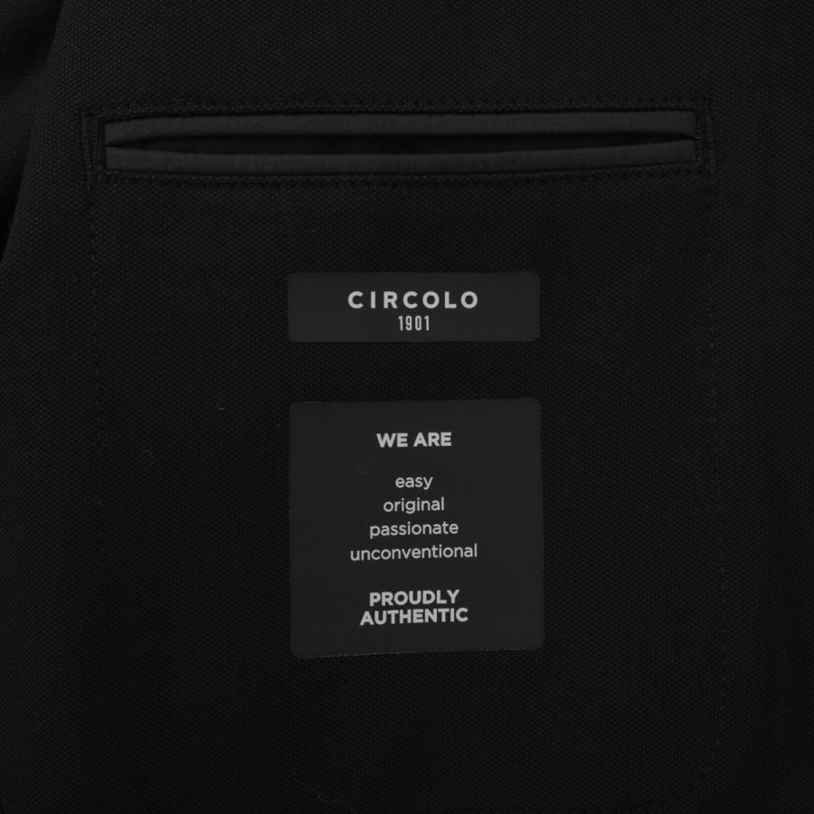 チルコロ ジャケット CIRCOLO 1901 シングル PIQUET TRAVEL STRETCH テーラード JK  メンズ cn4688-001の画像
